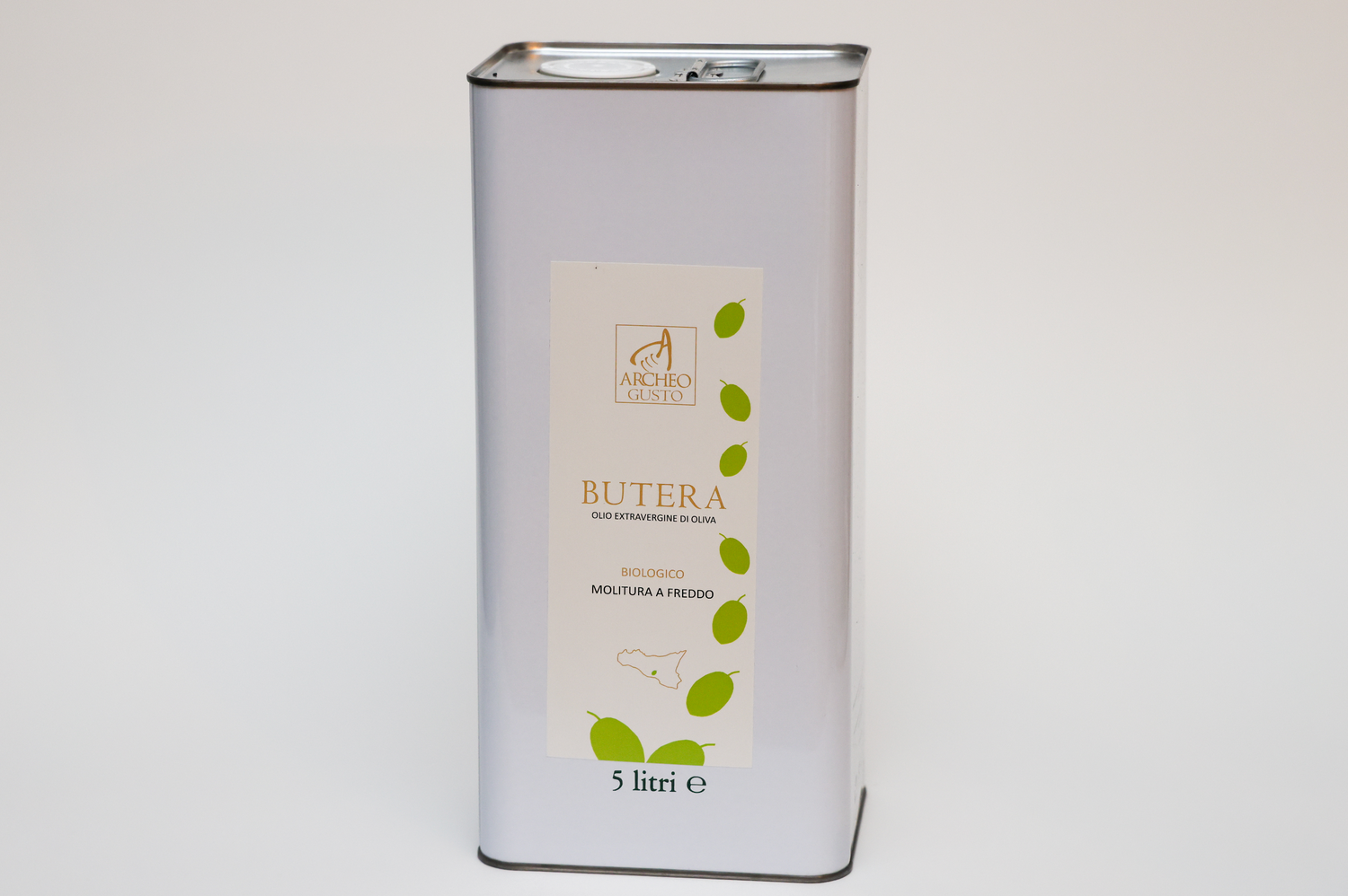 Latta Olio Extravergine d’Oliva Biologico 5 Litri – ARCHEO GUSTO