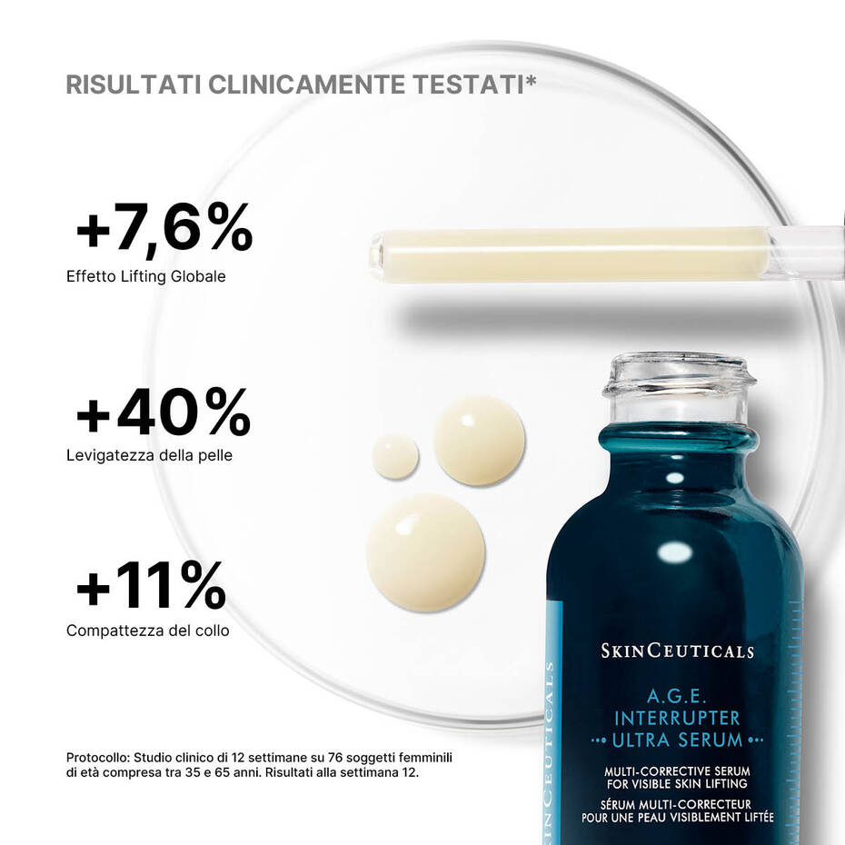 Siero rassodante Effetto Lifting - SKIN CEUTICALS A.G.E. Interrupter Ultra Serum
