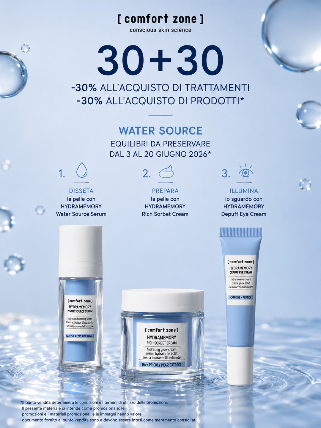 Crema viso idratante illuminante - Hydramemory Rich Sorbet Cream